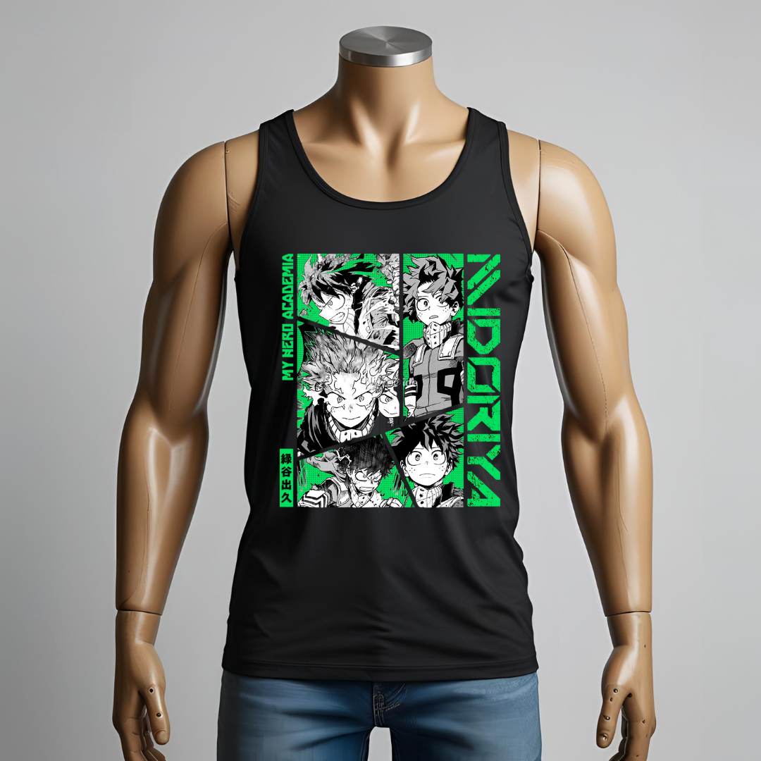 Canotta Deku Unisex – Outfit Perfetto per Otaku in Estate