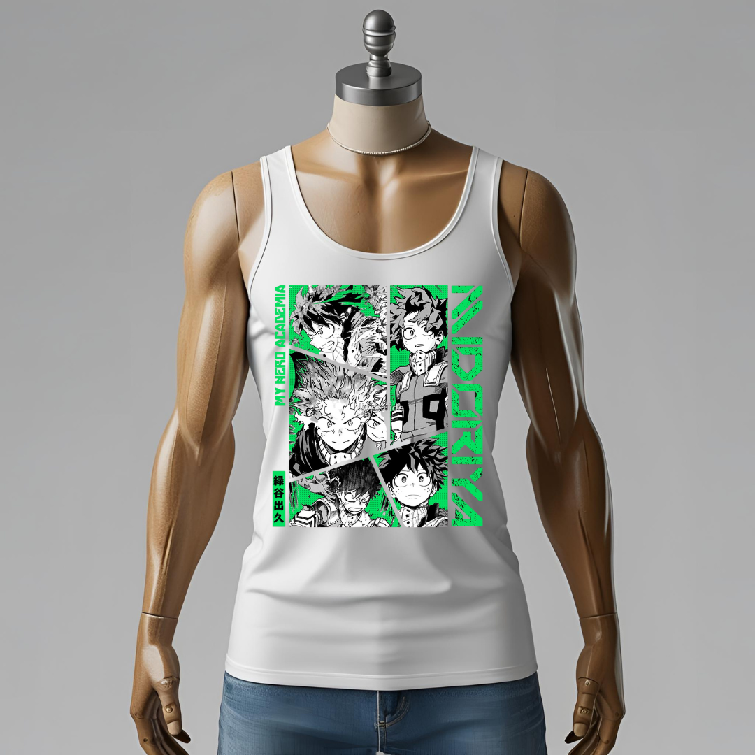Canotta Deku Unisex – Outfit Perfetto per Otaku in Estate