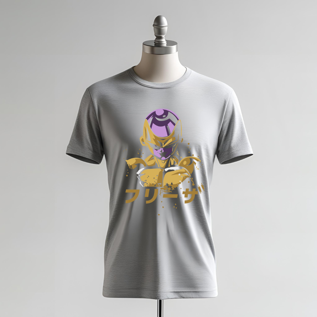 T-shirt Golden Freezer – Maglietta Anime per Fan di Dragon Ball
