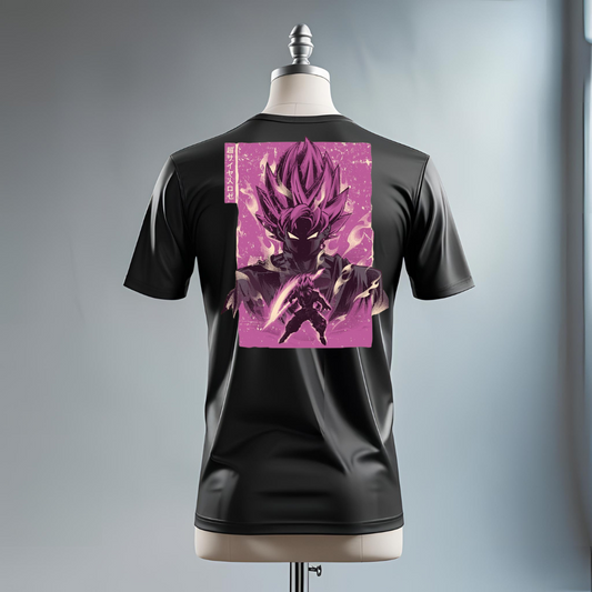 T-shirt Black Goku – Maglietta Anime per Fan di Dragon Ball Super