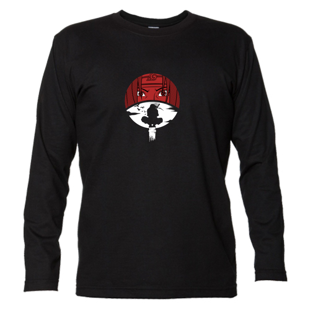 T-shirt Sharingan Uchiha lunga – Abbigliamento Streetwear per Fan
