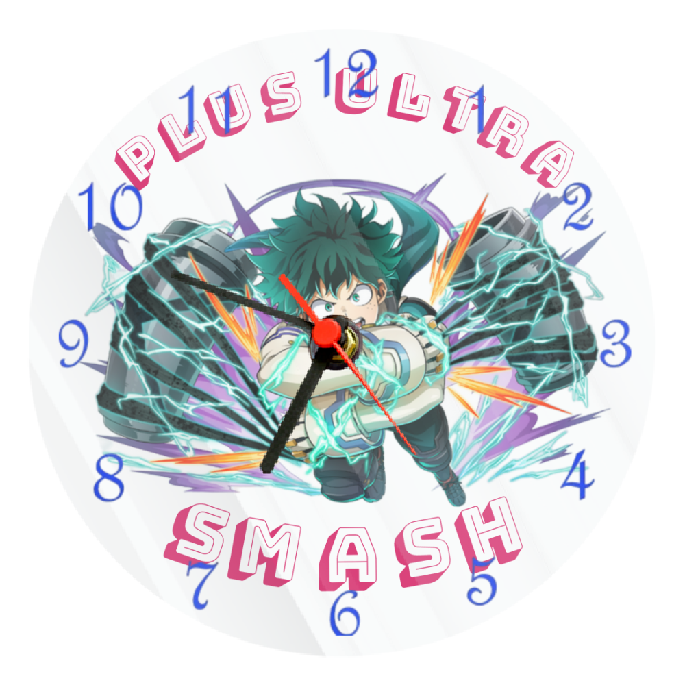 Orologio Vetro Tondo Deku