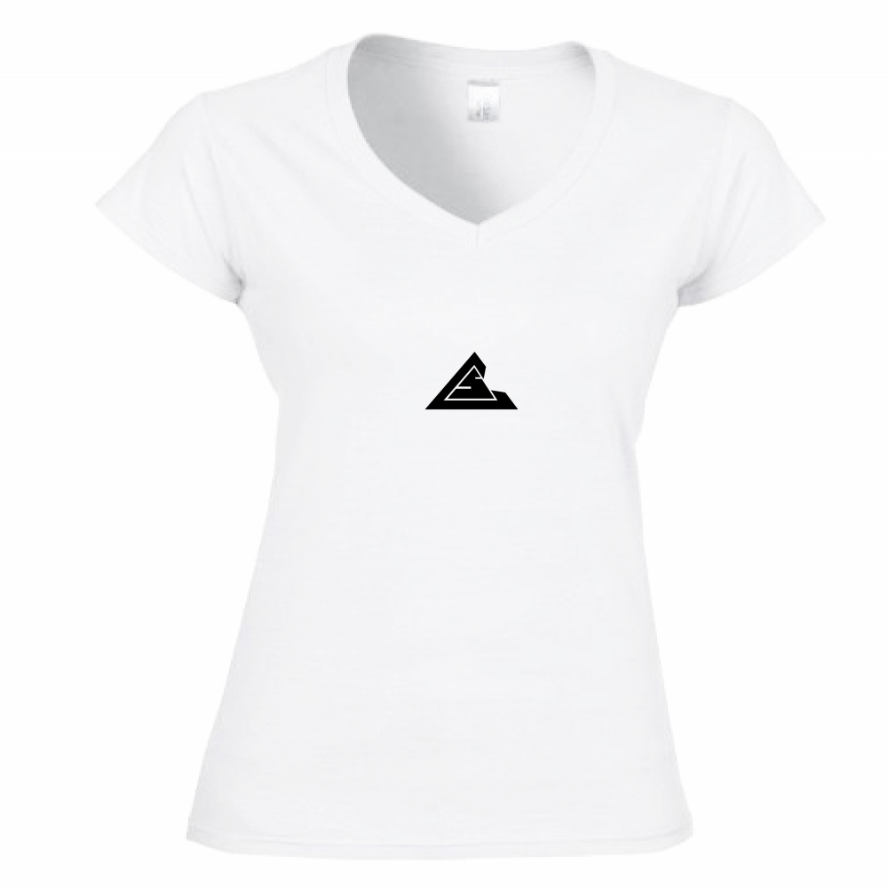 T-Shirt scollo a V Ali della Libertà