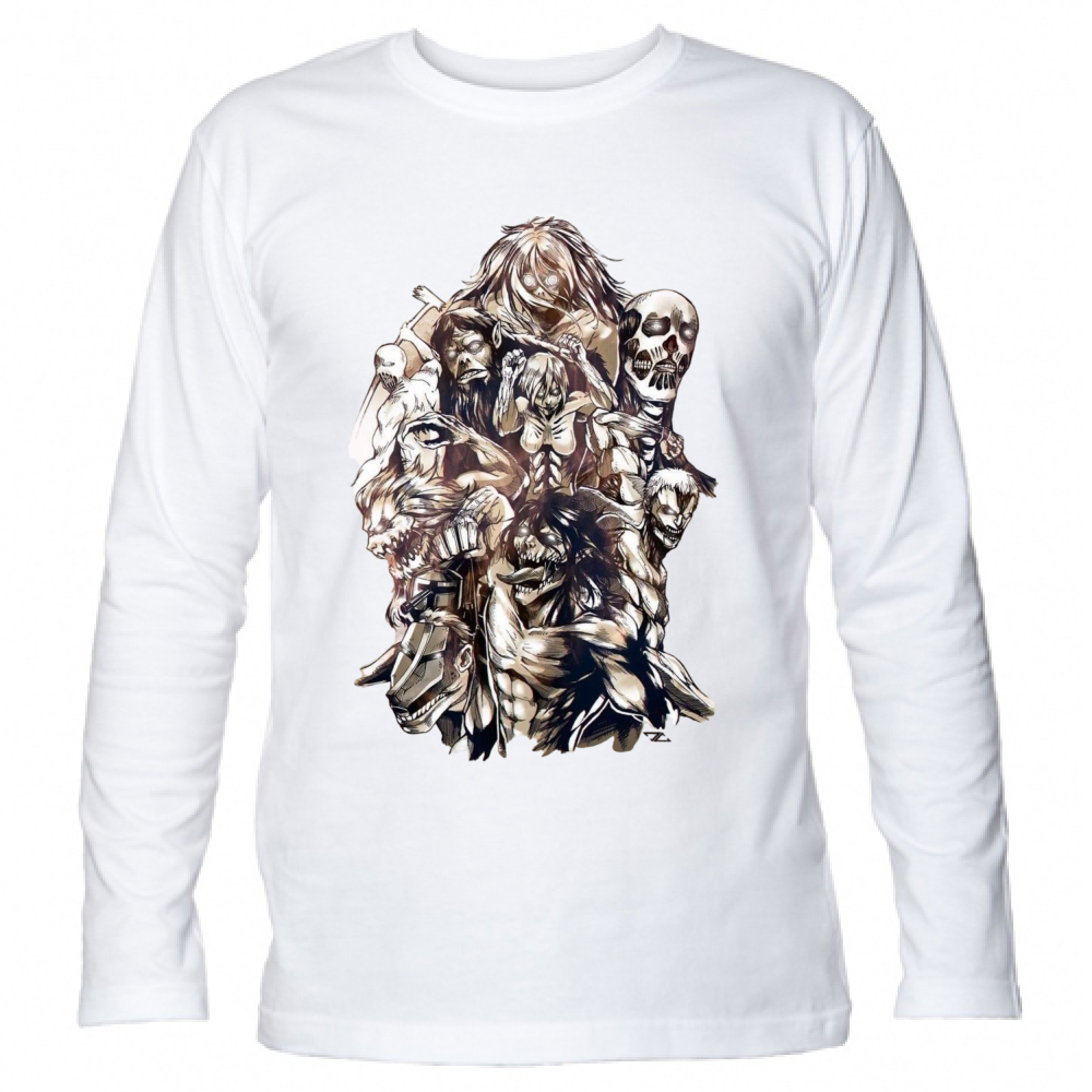 T-shirt Lunga Attack on Titan – Outfit Casual per Otaku
