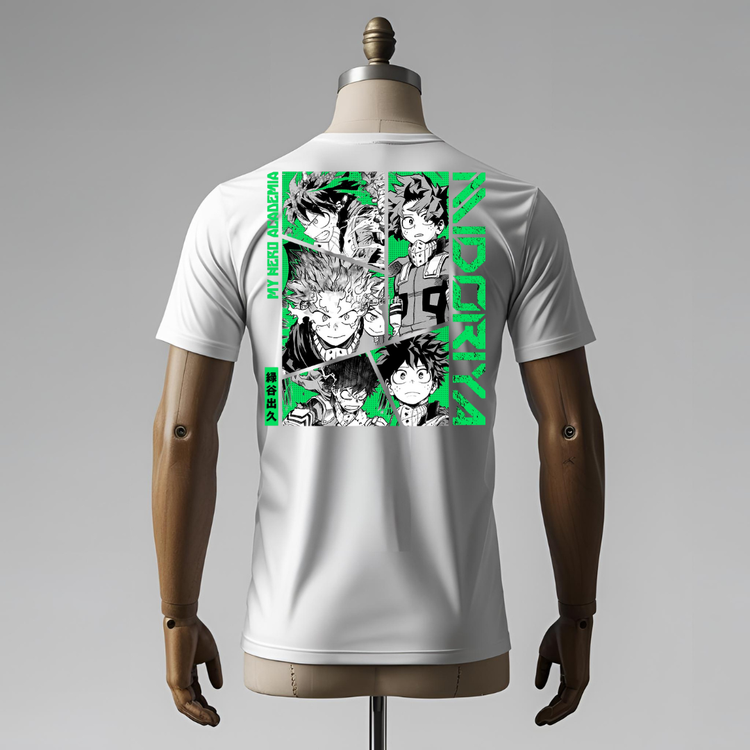 T-shirt Deku – Maglietta Anime per Fan di My Hero Academia