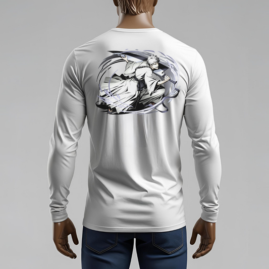 Felpa Zangetsu – Abbigliamento Anime Bleach con Spada Iconica