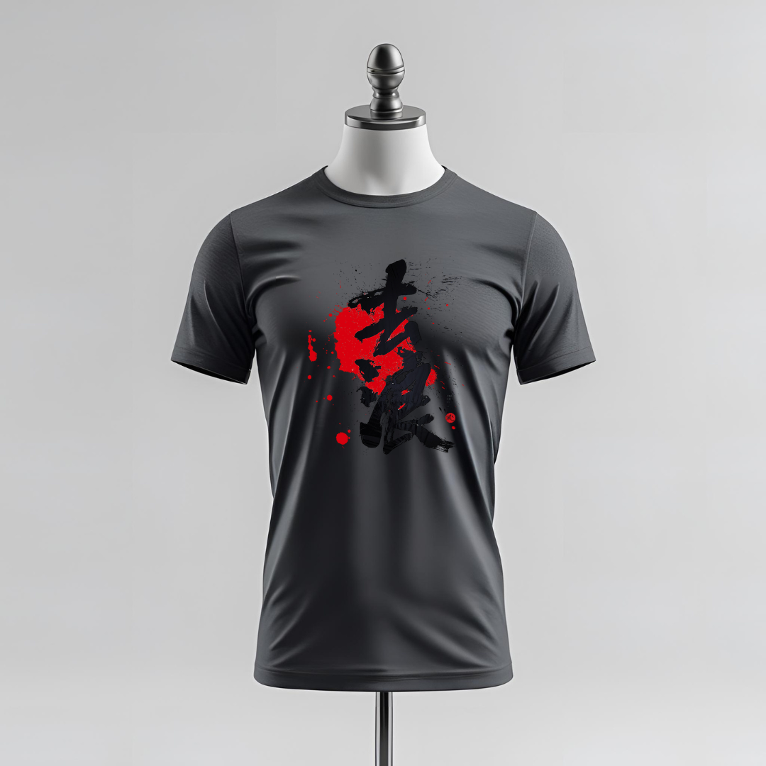 T-shirt con Kanji Giapponesi – Maglietta Unisex Stile Nipponico