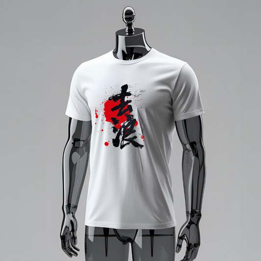 T-shirt con Kanji Giapponesi – Maglietta Unisex Stile Nipponico