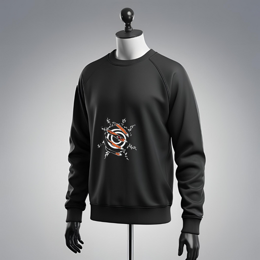 Felpa Naruto Sigillo Quadrangolare – Abbigliamento Anime con Simbolo del Jinchūriki