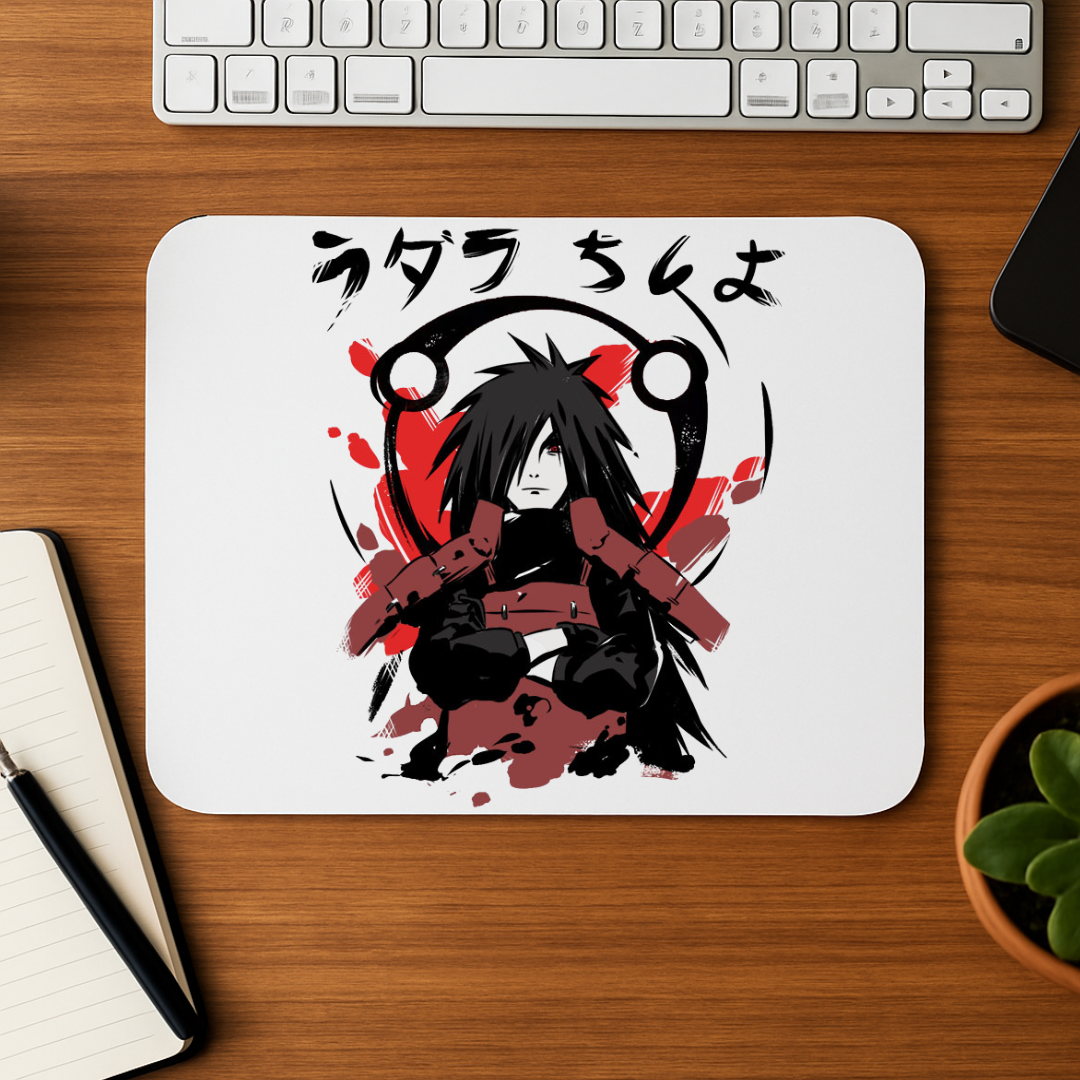 Mousepad Madara Uchiha – idea regalo per fan anime Naruto