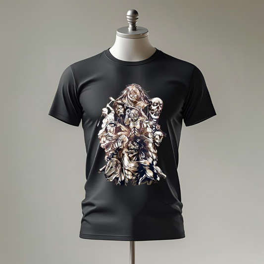 T-shirt Giganti Attack on Titan – Maglietta Anime per Veri Fan di AOT