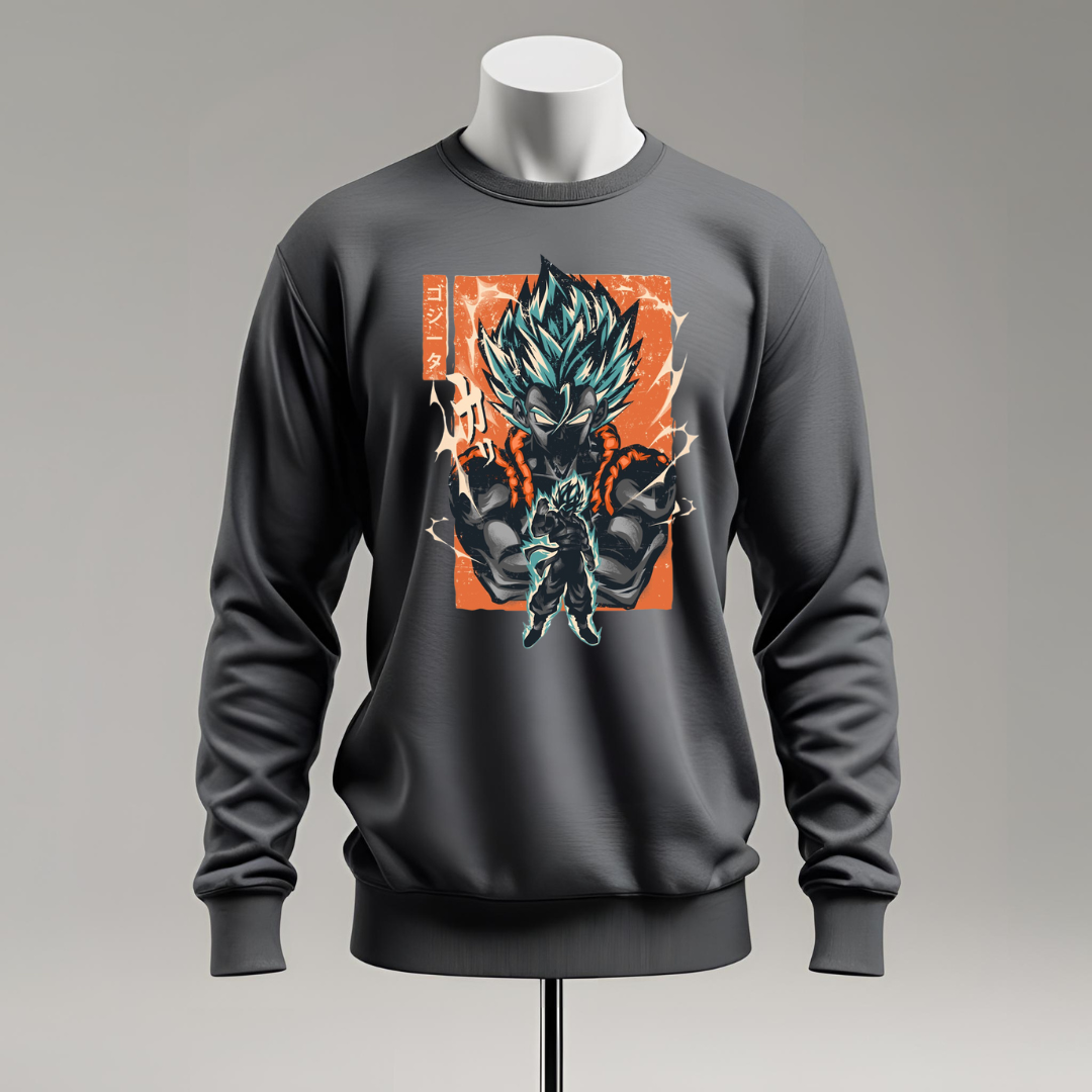 Felpa Dragon Ball – Gogeta Super Saiyan per Veri Fan