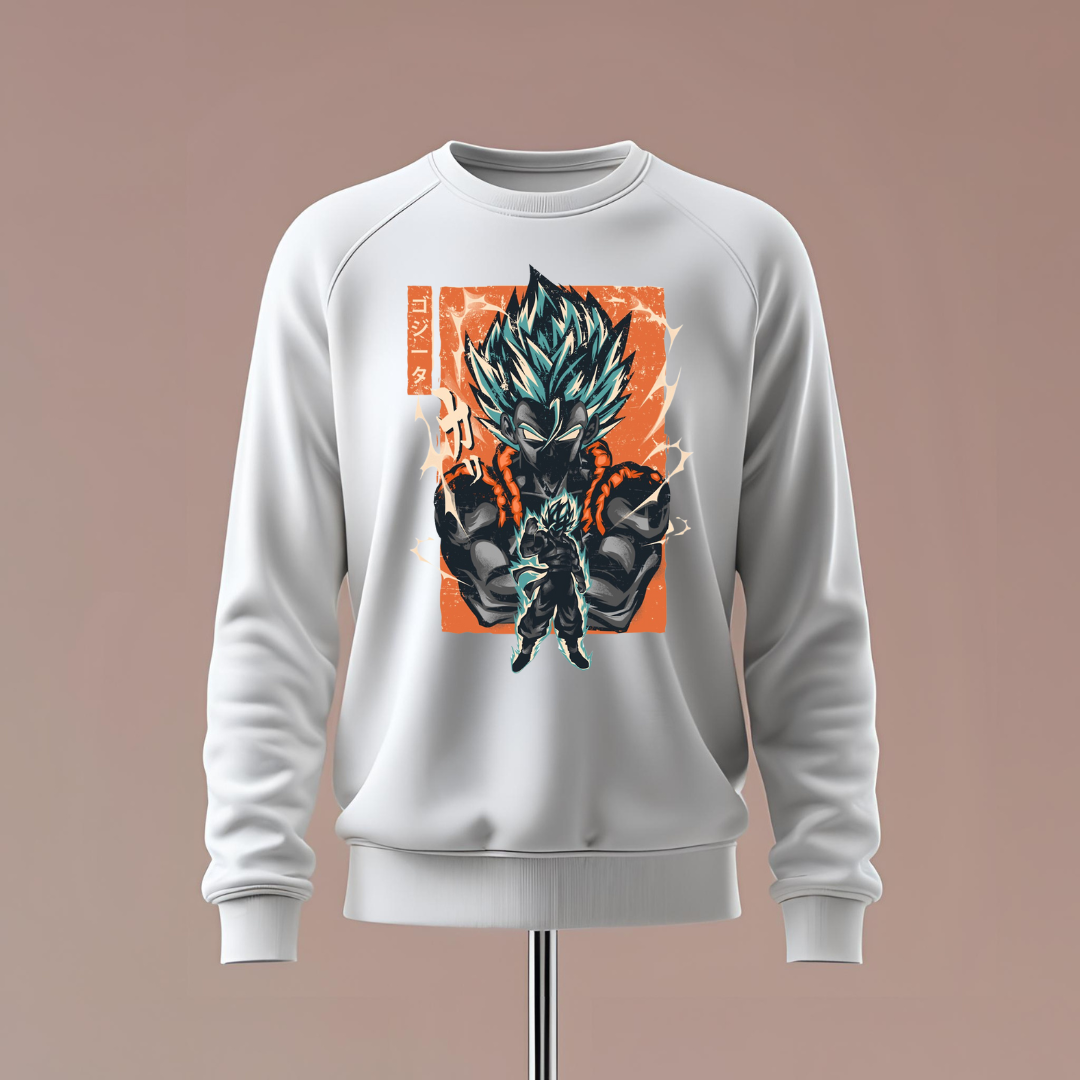 Felpa Dragon Ball – Gogeta Super Saiyan per Veri Fan