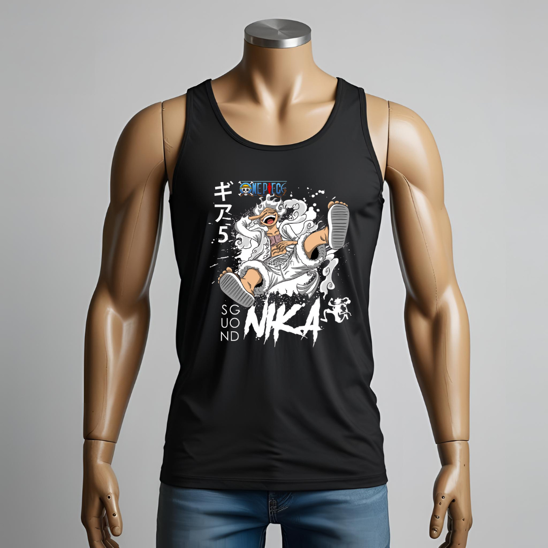 Canotta Anime Luffy – Versione Gear Fifth Unisex