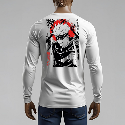 T-shirt Manica Lunga Jujutsu Kaisen – Abbigliamento Anime