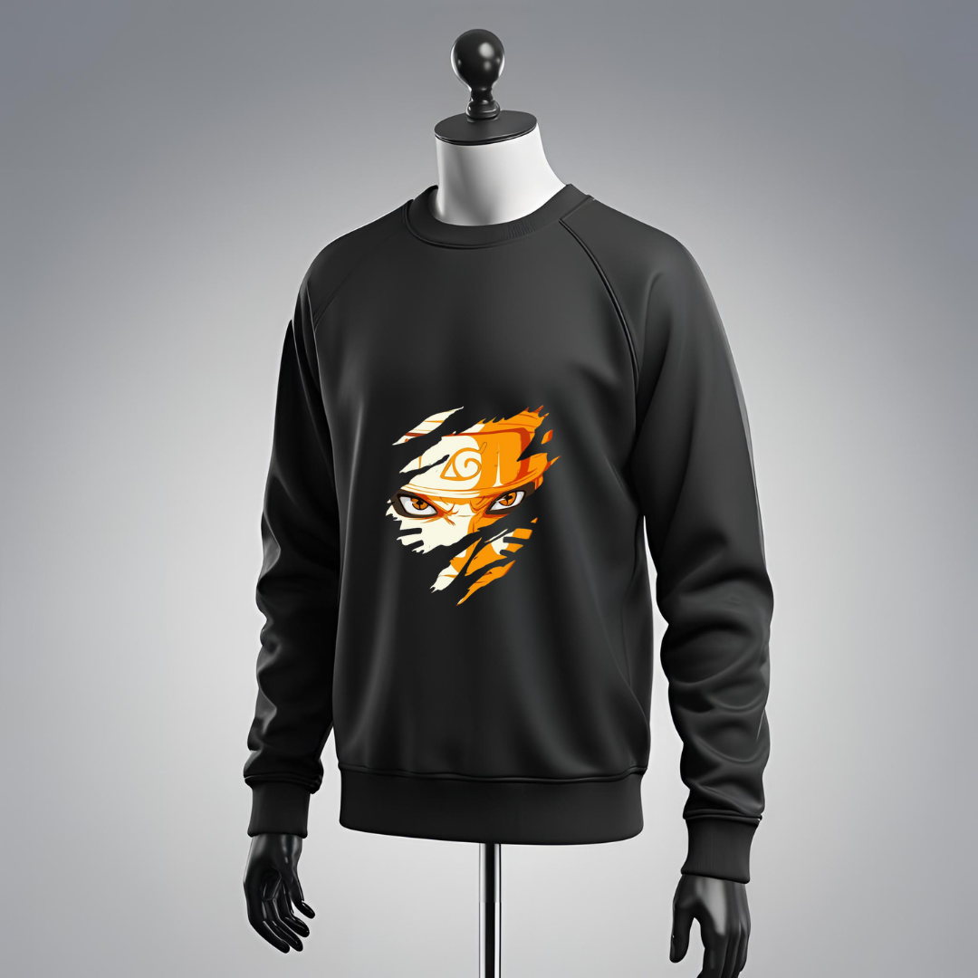 Felpa Naruto Shippuden – Stile Ninja Uzumaki Streetwear