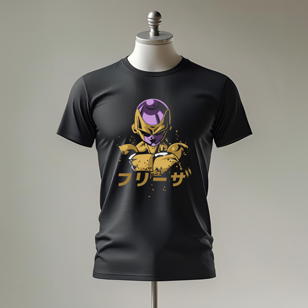 T-shirt Golden Freezer – Maglietta Anime per Fan di Dragon Ball
