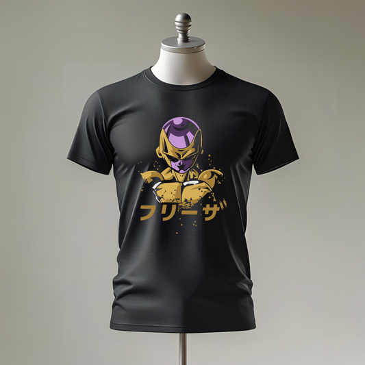 T-shirt Golden Freezer – Maglietta Anime per Fan di Dragon Ball