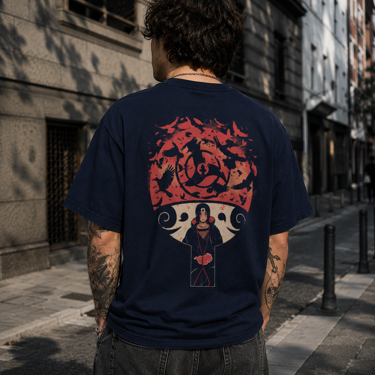 1Itachi Uchiha T-Shirt - Anime Naruto Shippuden