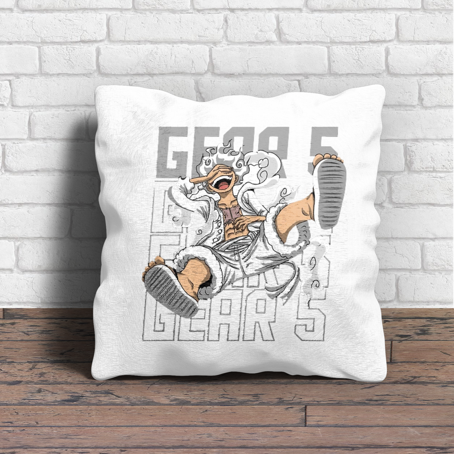 Luffy Gear 5 Cuscino
