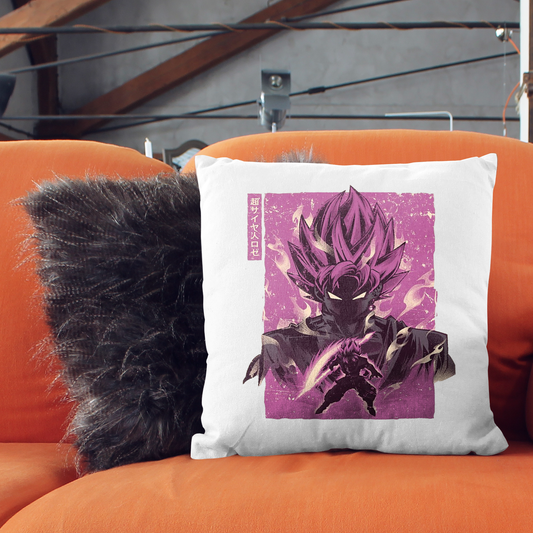 Cuscino Dragon Ball – Black Goku in Versione Super Saiyan Rosé