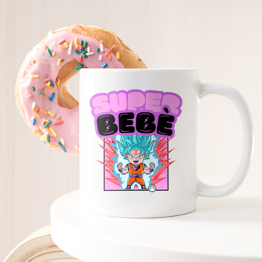 Super Bebè Tazza bianca bambina