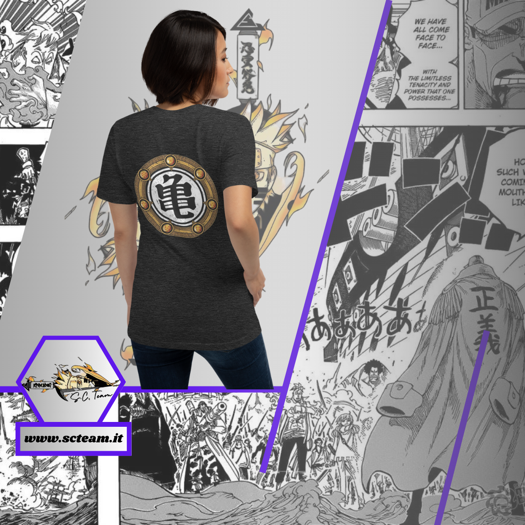 T-Shirt Kanji Genio Tartaruga