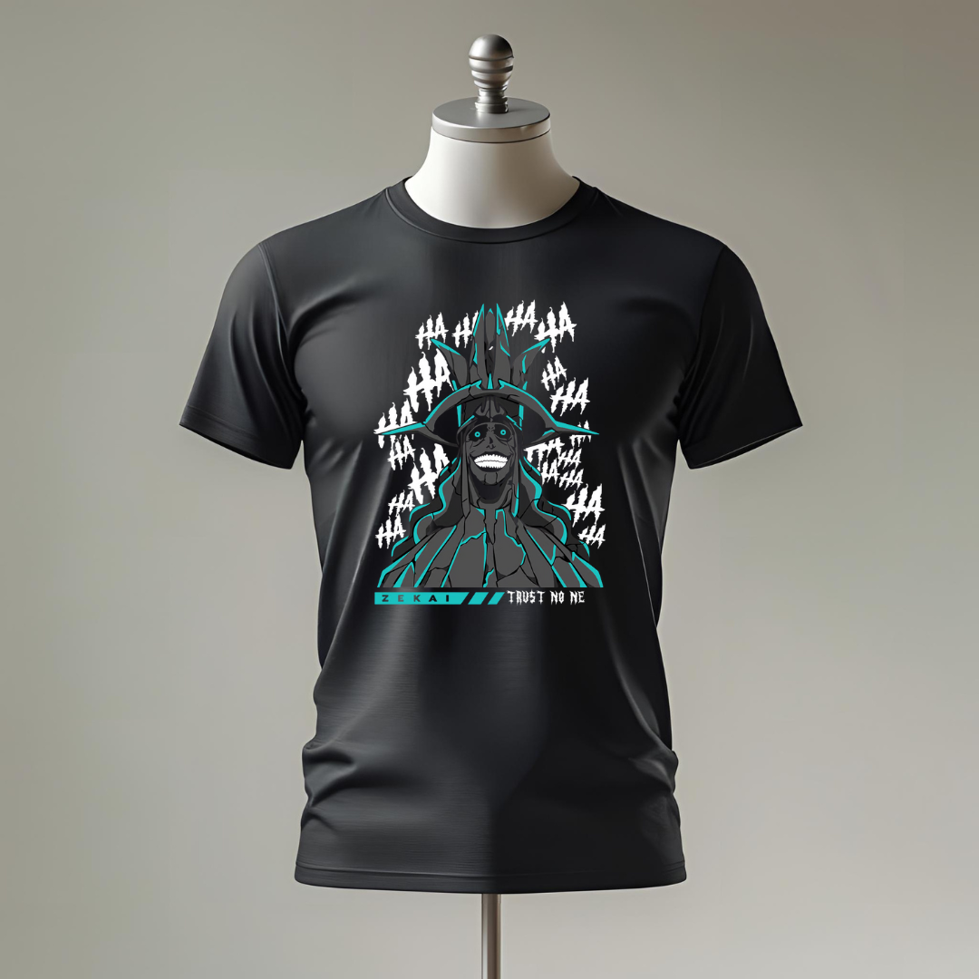T-shirt Solo Leveling divertente – Zenkai Trust no die