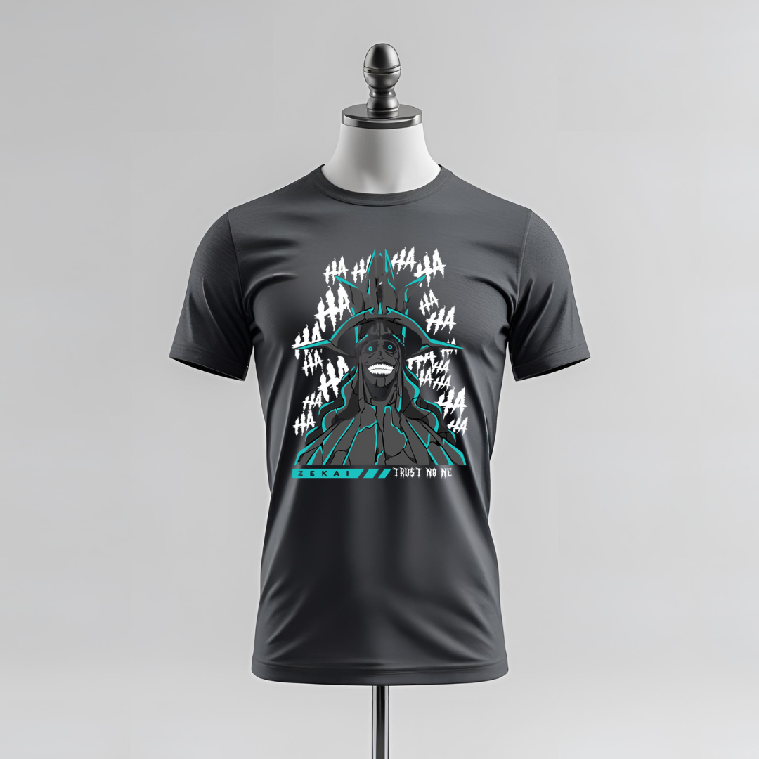 T-shirt Solo Leveling divertente – Zenkai Trust no die