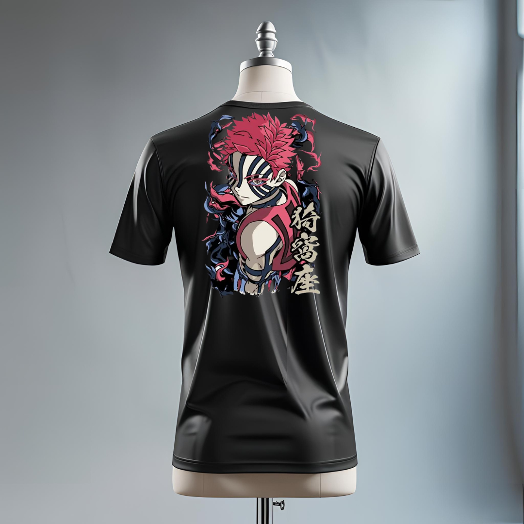 T-shirt Akaza - Demon Slayer