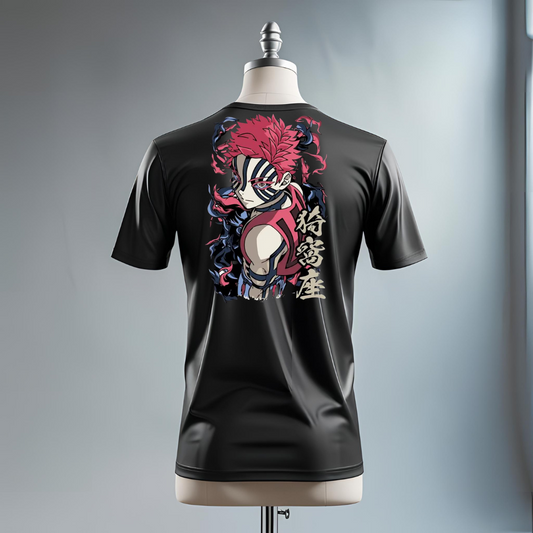 T-shirt Akaza - Demon Slayer