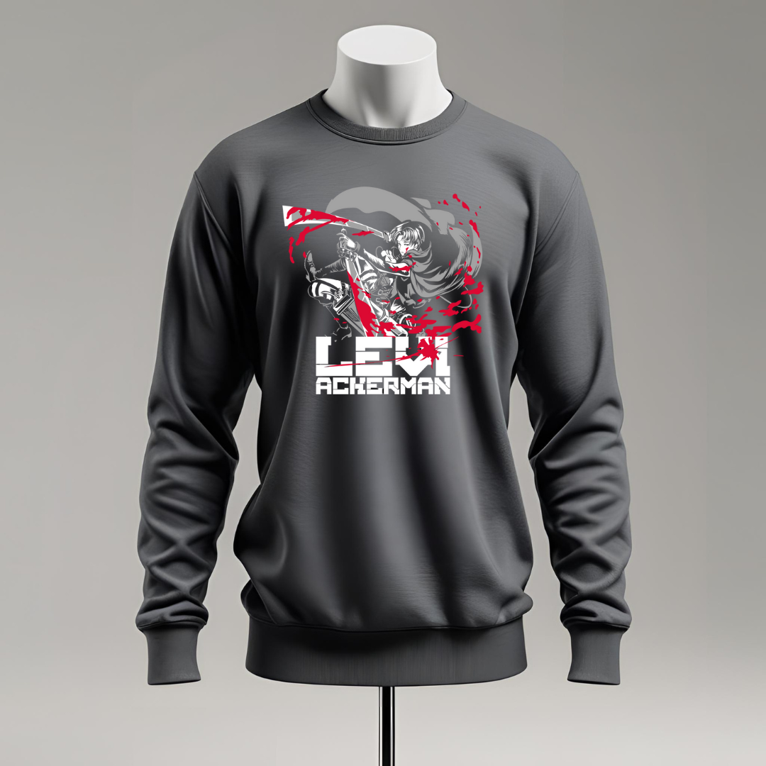 Felpa Levi Ackerman - Stile da combattimento