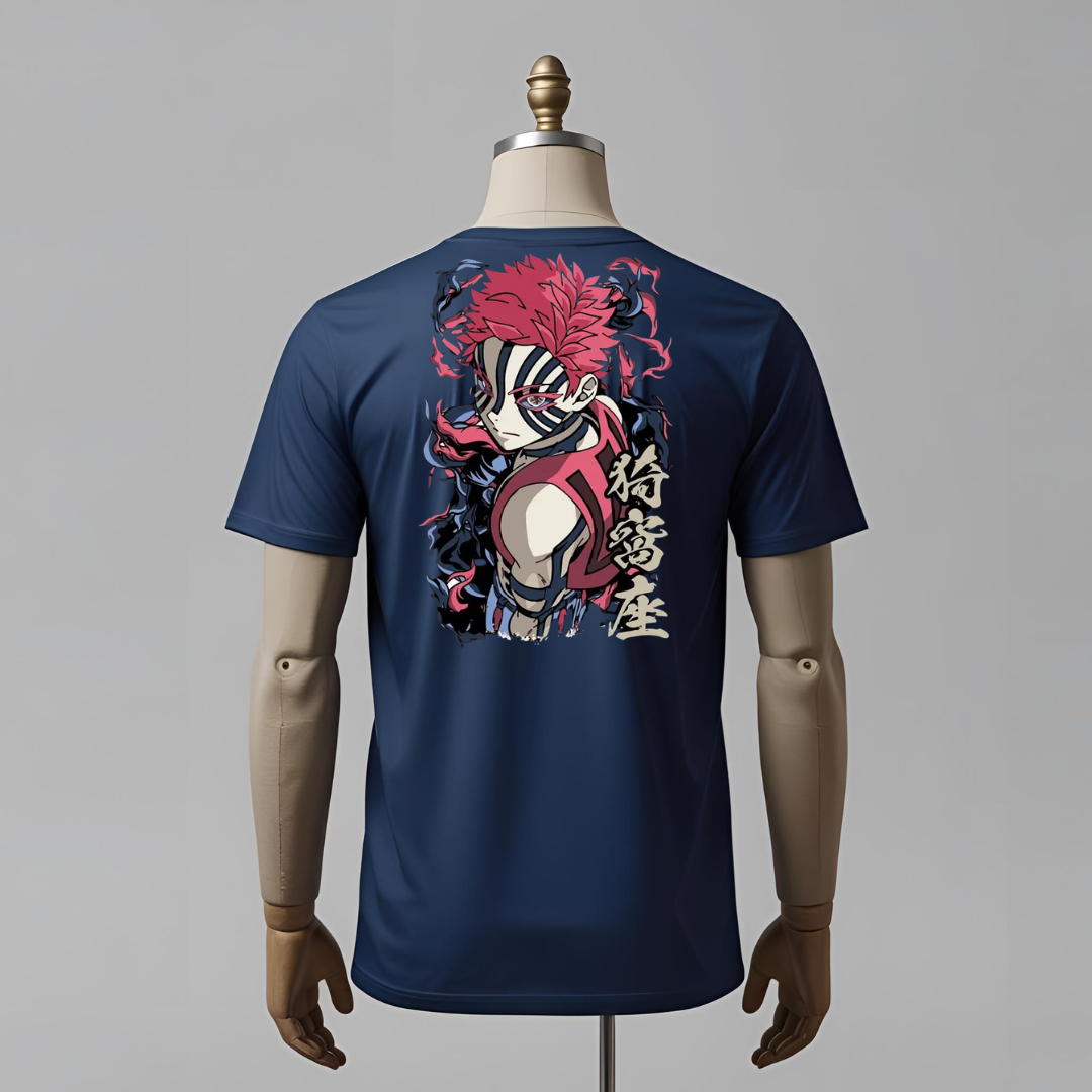 T-shirt Akaza - Demon Slayer