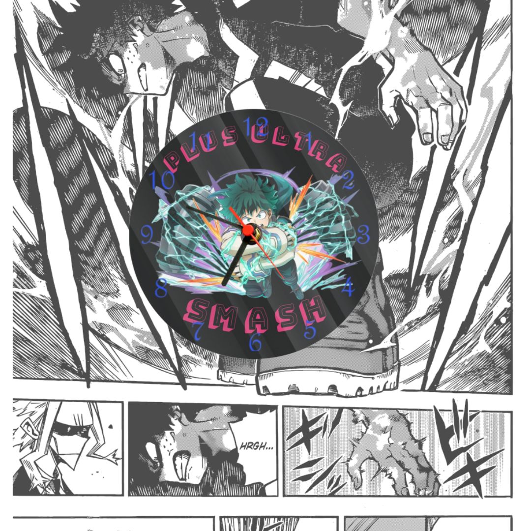 Orologio Vetro Tondo Deku