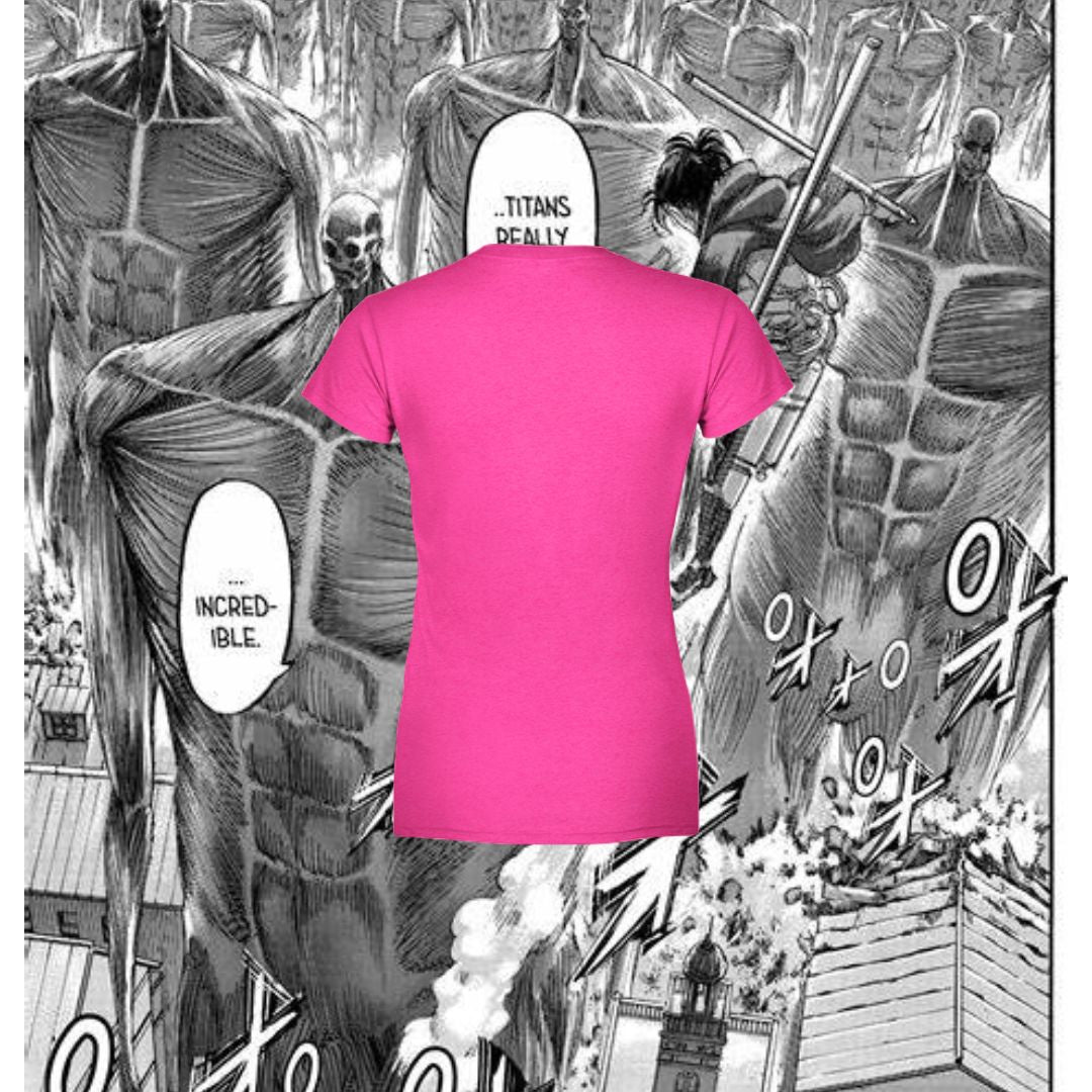 T-Shirt Donna Scollo V Eren Fondatore