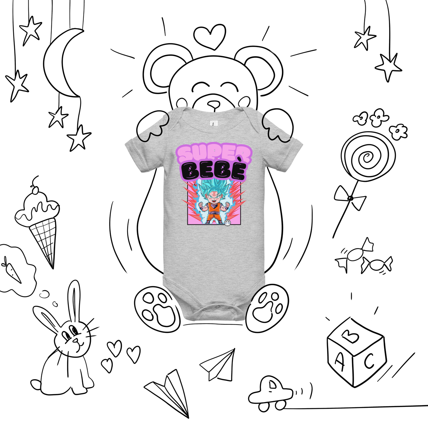 Super Bebè Body bambina