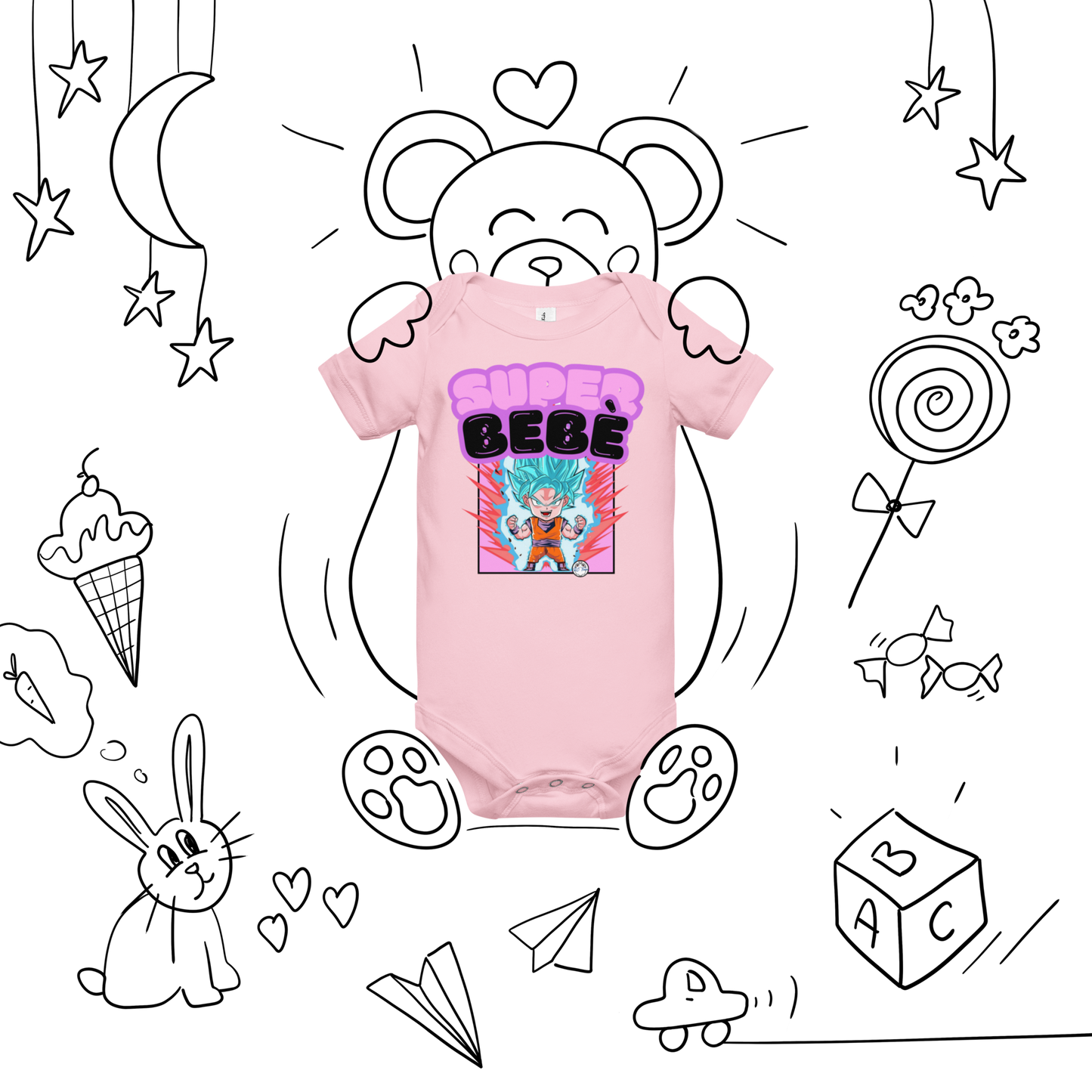 Super Bebè Body bambina