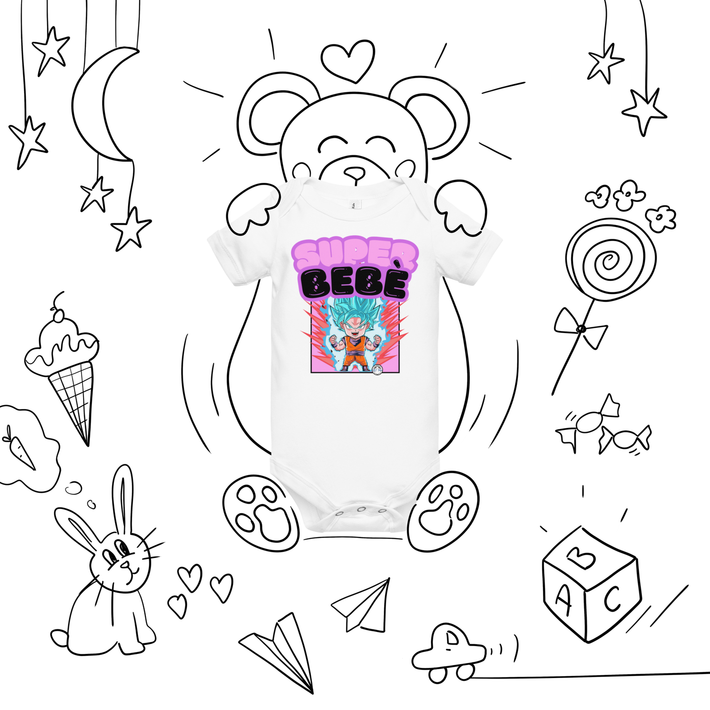 Super Bebè Body bambina