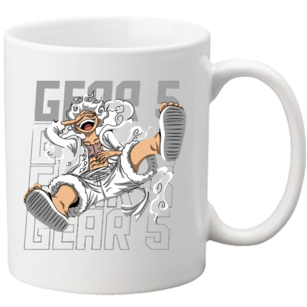Tazza One Piece – Design Epico con Luffy in Gear 5