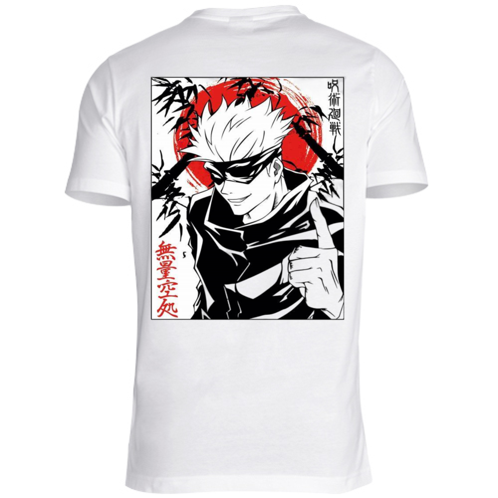 T-shirt Jujutsu Kaisen – Design Iconico di Gojo Satoru