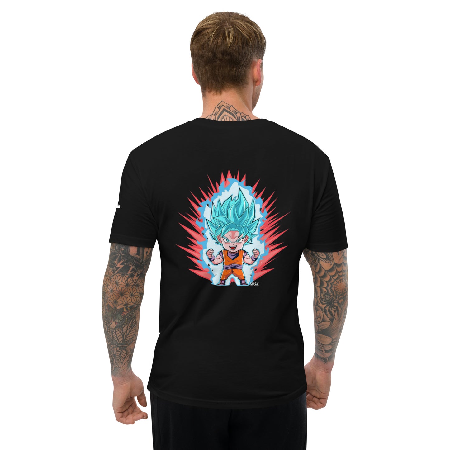 T-shirt aderente Goku SSj Blue