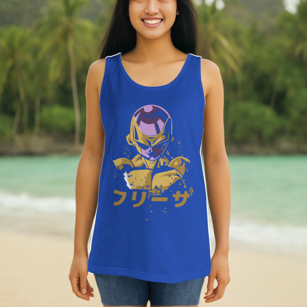 Canotta Dragon Ball – Design Golden Freezer per Look Unico