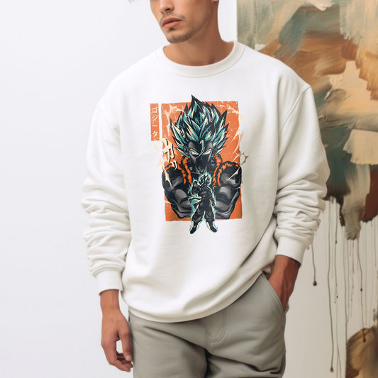 Felpa Dragon Ball – Gogeta Super Saiyan per Veri Fan