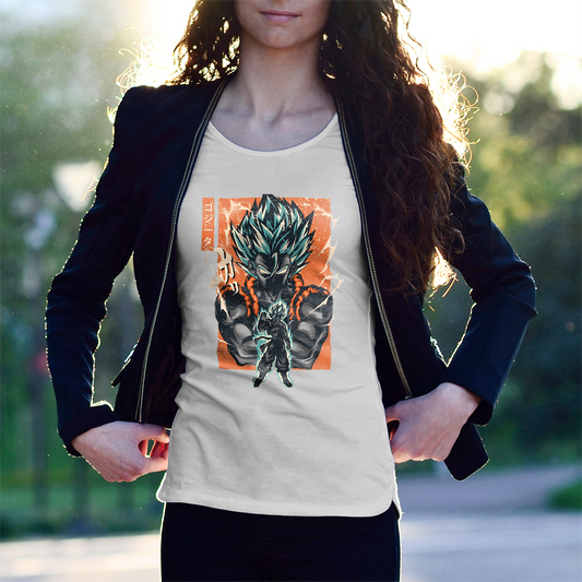 T-shirt Donna Gogeta – Maglietta Anime per Vere Guerriere Otaku