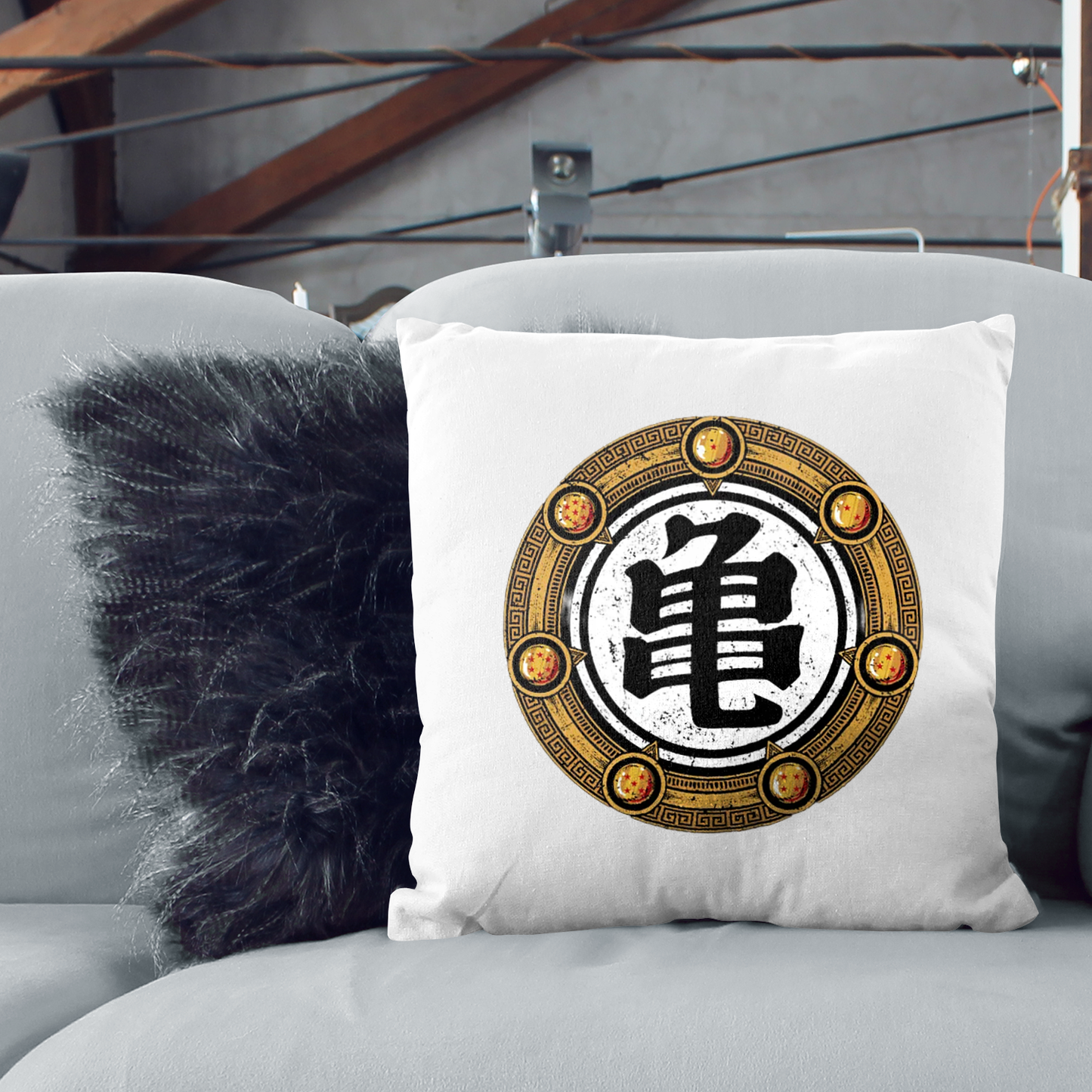 Cuscino Master Roshi – Accessorio Otaku per Divano o Letto