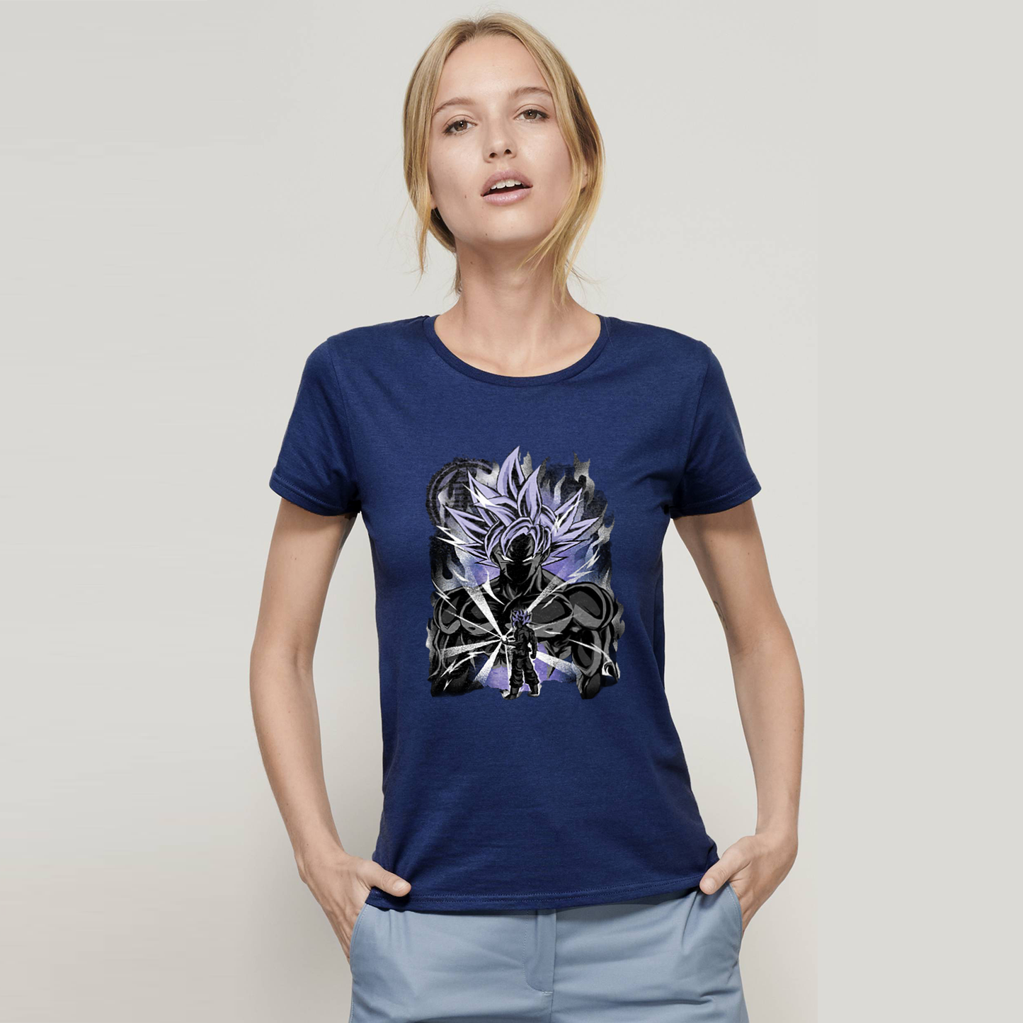 T-shirt Donna Goku Ultra Istinto – Anime Streetwear