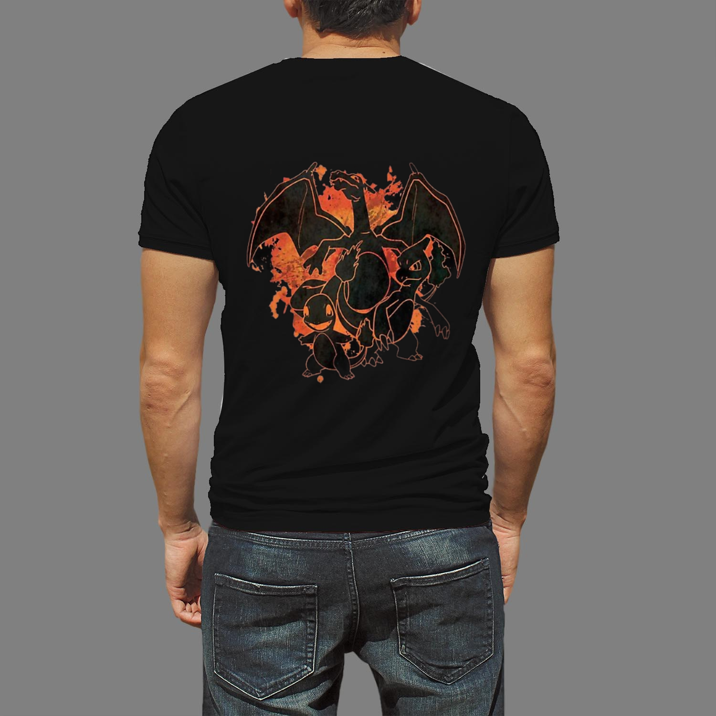 T-shirt Unisex Charizard Evoluzione – Design Pokémon Anime