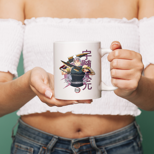Tazza Demon Slayer – Design Tengen per Colazioni da Pilastro del Suono