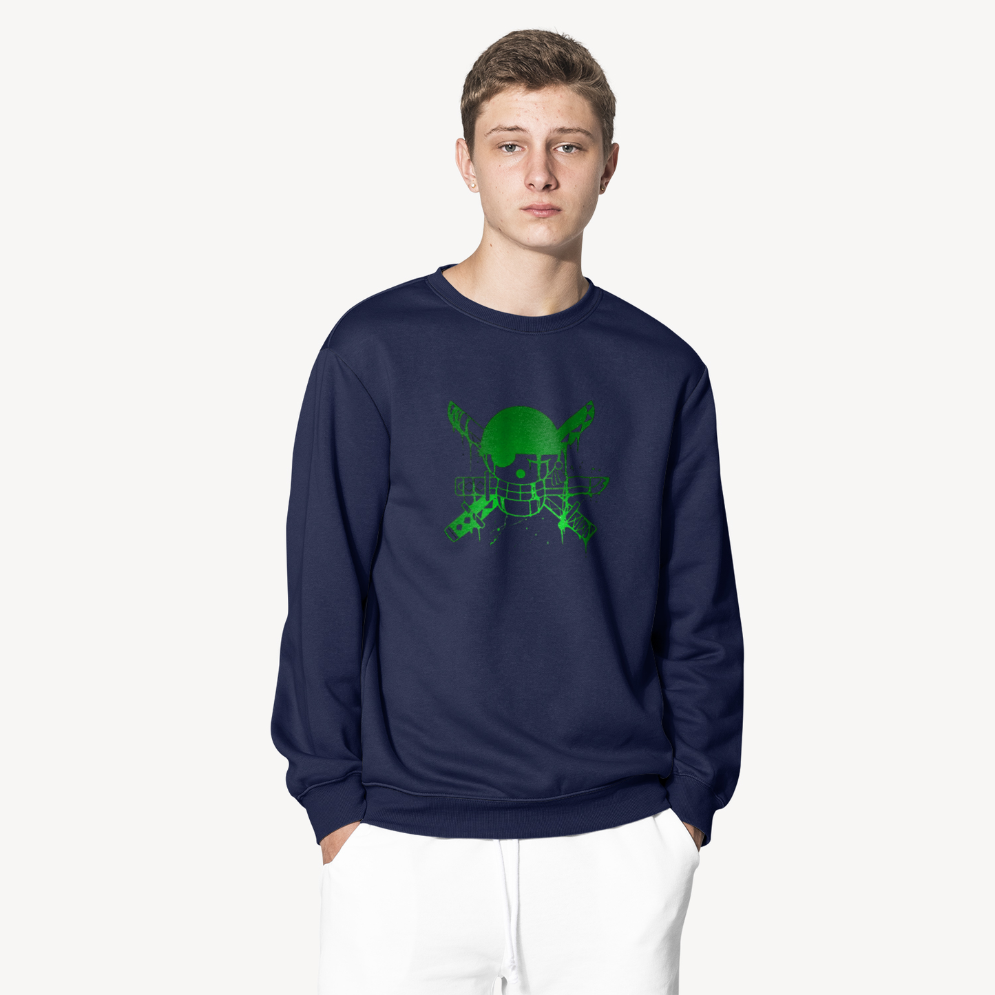 Felpa One Piece Zoro teschio – Idea Regalo Otaku