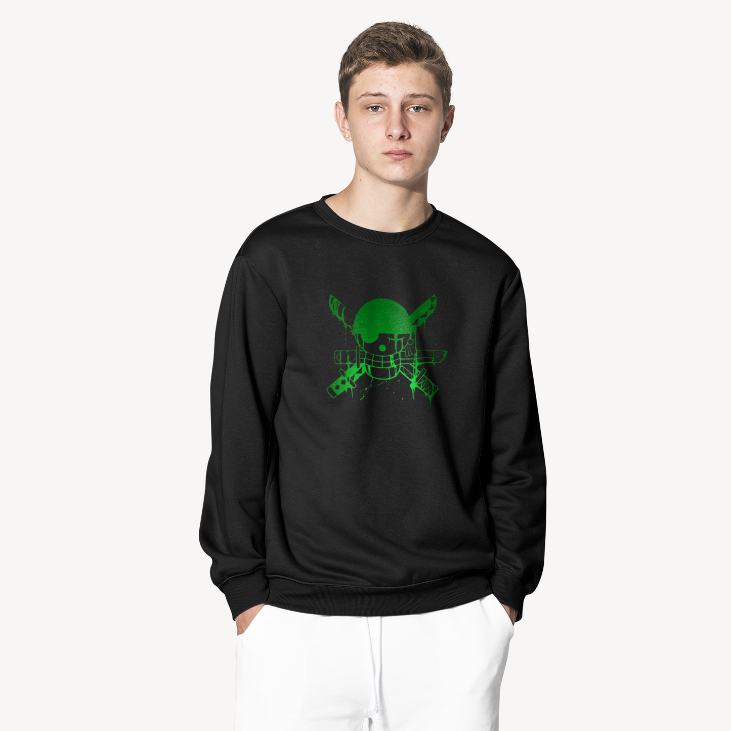 Felpa One Piece Zoro teschio – Idea Regalo Otaku